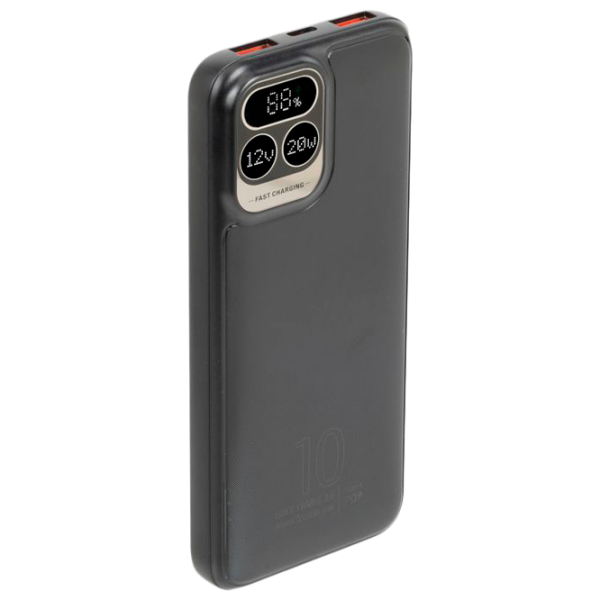 Power Bank 10000 мАч RivaCase VA2511 (74 Вт) Черный  photo 1