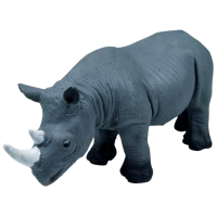 Figurină Deluxe Animals Rhino 3+ / Gray
