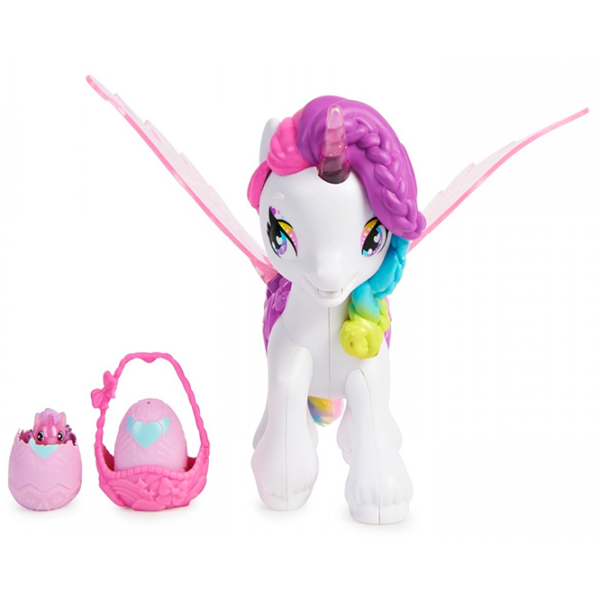 Figurină Spin Master Magic Wing Unicorn 5+ / White photo 4