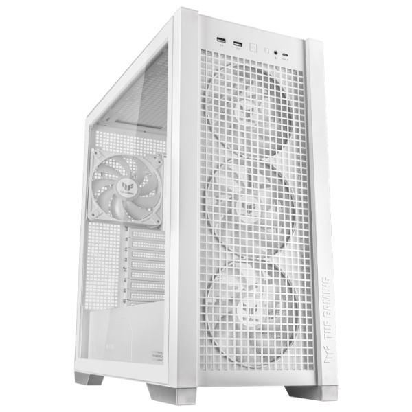 Carcasă Asus TUF Gaming GT302 ARGB White micro ATX photo 2