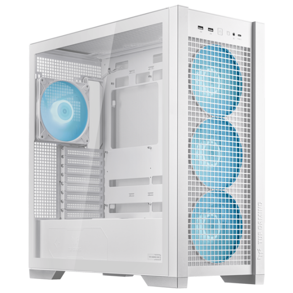 Carcasă Asus TUF Gaming GT302 ARGB White micro ATX photo 3