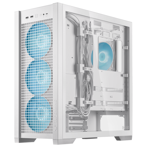Carcasă Asus TUF Gaming GT302 ARGB White micro ATX photo 6