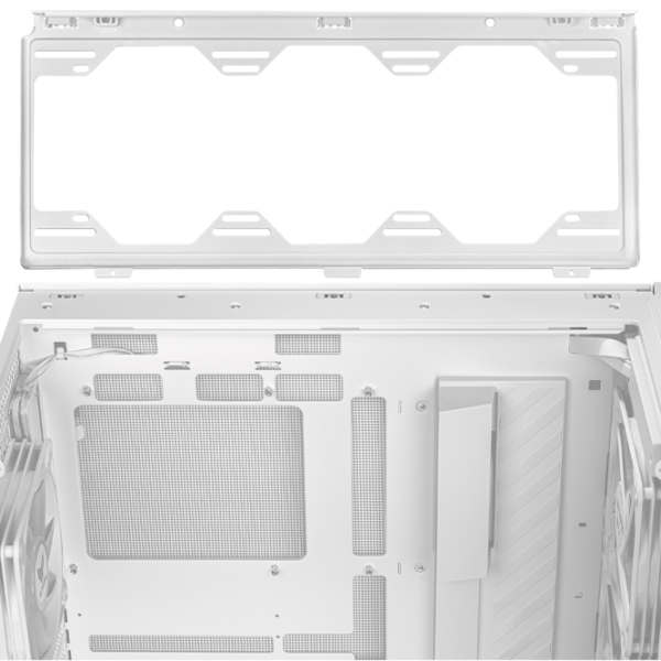 Carcasă Asus TUF Gaming GT302 ARGB White micro ATX photo 11