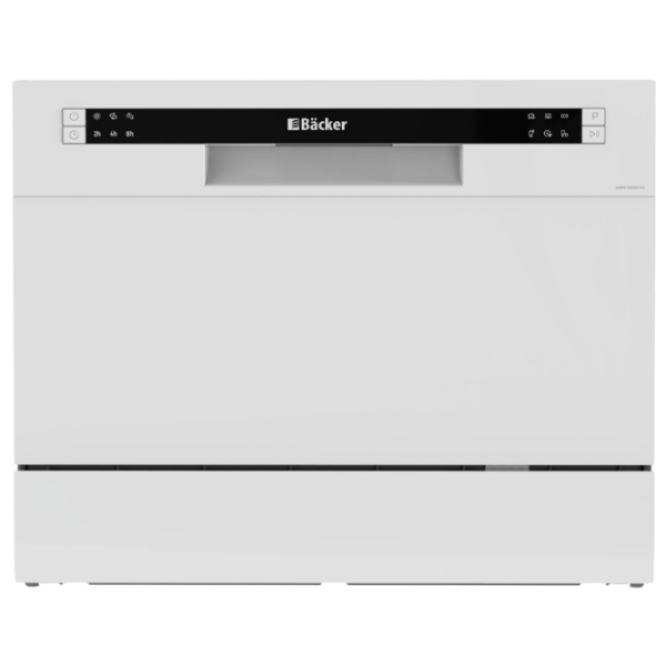 Mașină de spălat vase Backer WQP6-3602G WH White 6 seturi, A+ photo 1