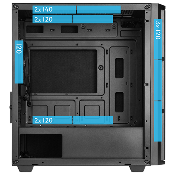 Корпус Chieftec Pro Mini Черный ITX photo 9
