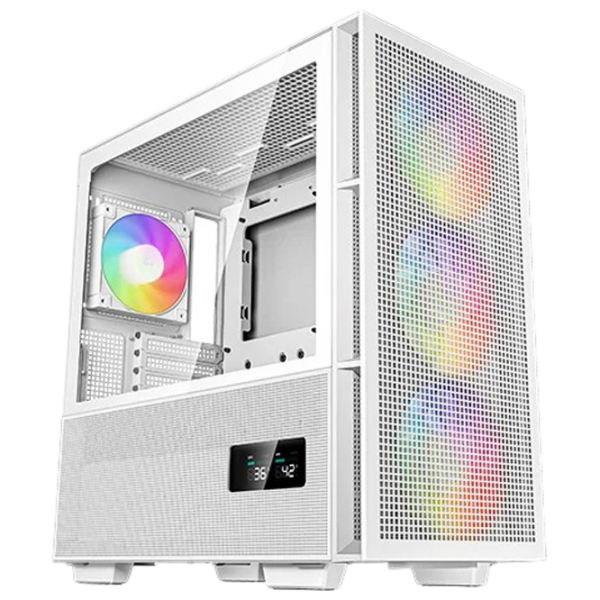 Корпус Deepcool CH560 MESH DIGITAL Белый micro ATX photo 1
