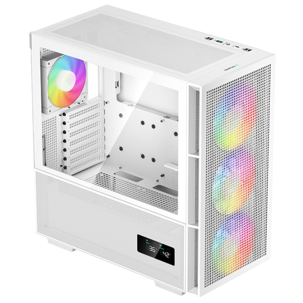 Корпус Deepcool CH560 MESH DIGITAL Белый micro ATX photo 3