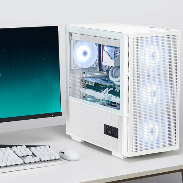 Корпус Deepcool CH560 MESH DIGITAL Белый micro ATX photo 10