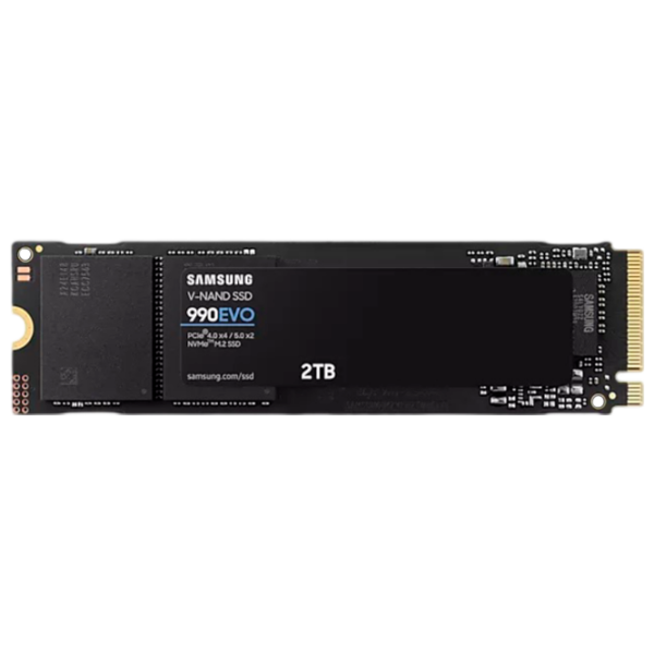 SSD Samsung 990 EVO M.2 NVMe 2 ТБ Скорость чтения: 5000 Мб/с,
Скорость записи: 4200 Мб/с photo 1