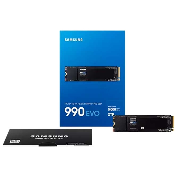 SSD Samsung 990 EVO M.2 NVMe 2 ТБ Скорость чтения: 5000 Мб/с,
Скорость записи: 4200 Мб/с photo 5