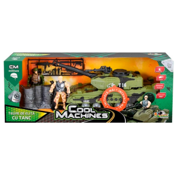 Боевой Танк Noriel Cool Machines INT4074
Серый
Зеленый  photo 4