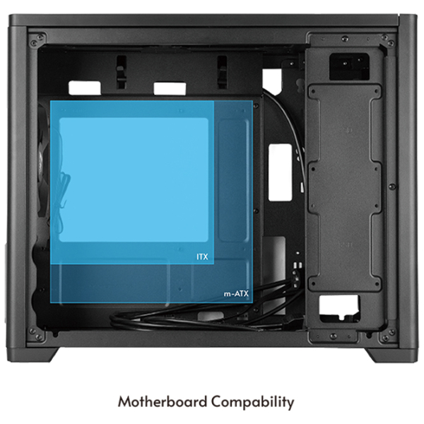 Корпус Chieftec BX-MESH Черный micro ATX photo 8