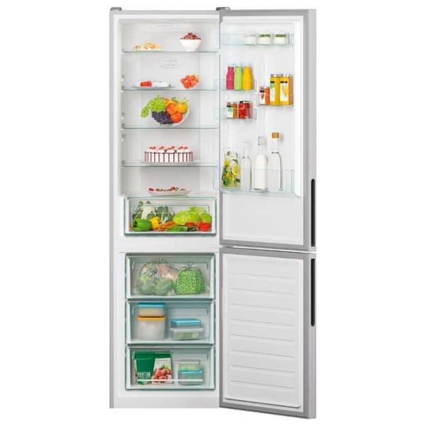 Frigider Candy CCE3T620ES Inox 258l / No Frost, 119l / No Frost, E photo 2
