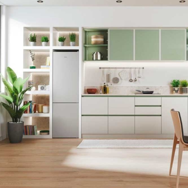 Frigider Candy CCE3T620ES Inox 258l / No Frost, 119l / No Frost, E photo 3