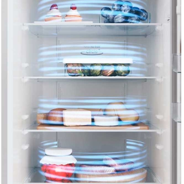 Frigider Candy CCE3T620ES Inox 258l / No Frost, 119l / No Frost, E photo 7