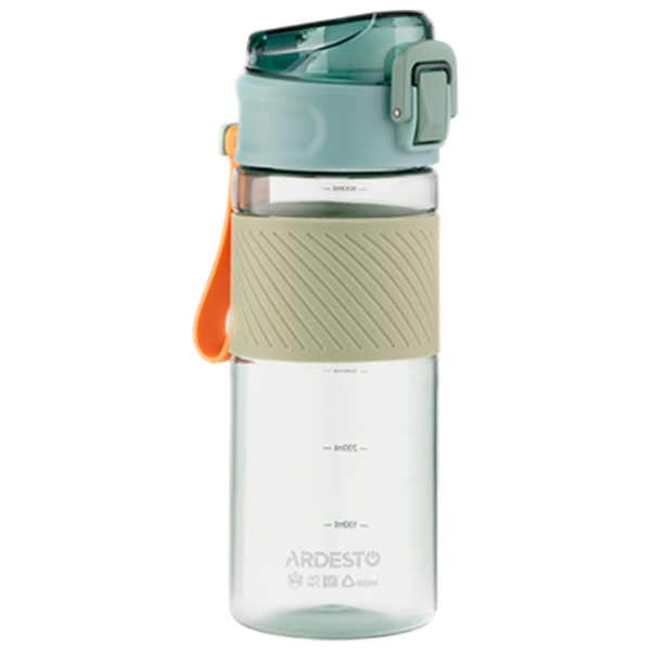Sticlă pentru apă Ardesto Active Green 600 ml photo 1