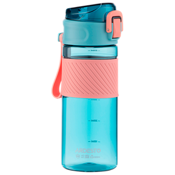 Sticlă pentru apă Ardesto Active Blue 600 ml photo 2