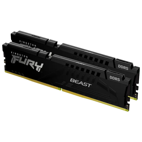 Memorie RAM 64 GB Kingston FURY Beast KF560C30BBEK2-64 DIMM, DDR5, 6000 MHz photo 3