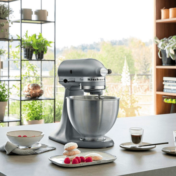 Миксер KitchenAid 5KSM95PSECU Тёмно-серый 275 Вт, Количество скоростей: 10, Турборежим photo 6