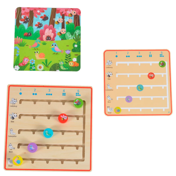 Joc educativ Tooky Toy TL776 Dezvoltare, 3+ photo 3