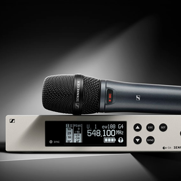 Microfon Sennheiser EW100 G4 935-S A Grey  photo 5
