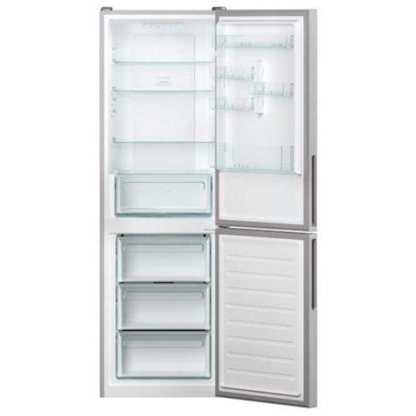 Frigider Candy CCE3T618ES Inox 219l / No Frost, 96l / No Frost, E photo 2
