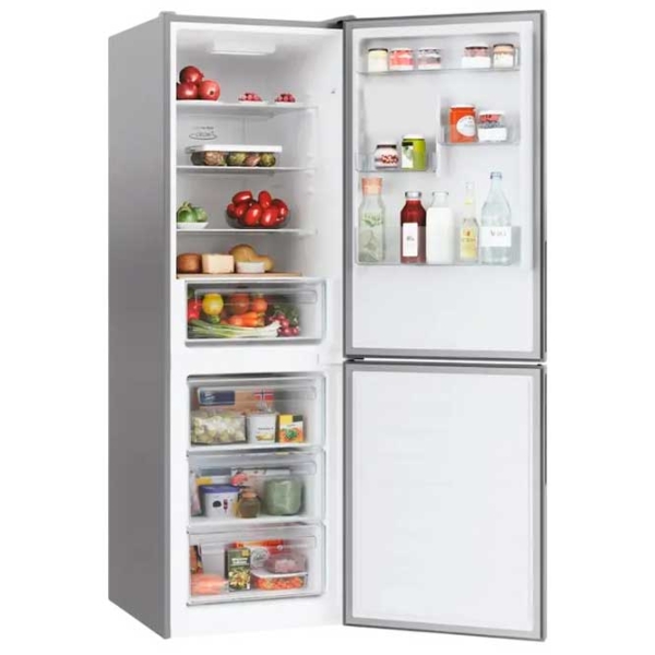 Frigider Candy CCE3T618ES Inox 219l / No Frost, 96l / No Frost, E photo 3