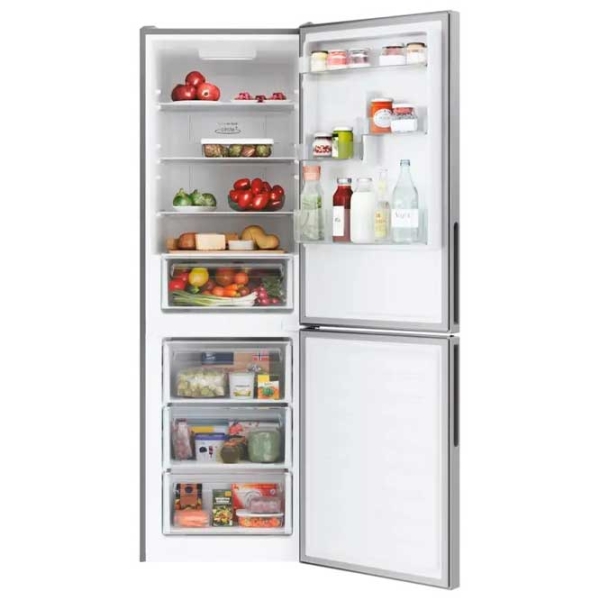 Frigider Candy CCE3T618ES Inox 219l / No Frost, 96l / No Frost, E photo 7