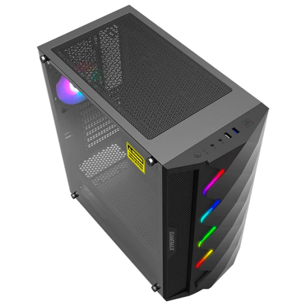 Calculator de jocuri Navigator 013 Black Intel Core i5 12400F 16 GB 1 TB 1 TB Radeon RX 7600 XT 16 GB photo 7