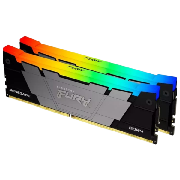 Оперативная память 16 ГБ Kingston FURY Renegade RGB KF436C16RB2AK2/16 DIMM, DDR4, 3600 МГц photo 1