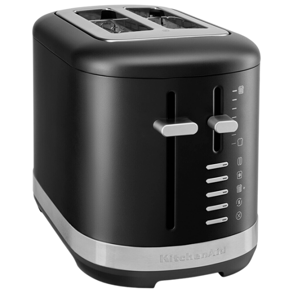 Toster KitchenAid 5KMT2109EBM Black 980 W, Numărul de grade de prăjire: 7 photo 1