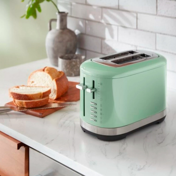 Тостер KitchenAid 5KMT2109EPT Мятный 980 Вт, Количество степеней обжаривания: 7 photo 4