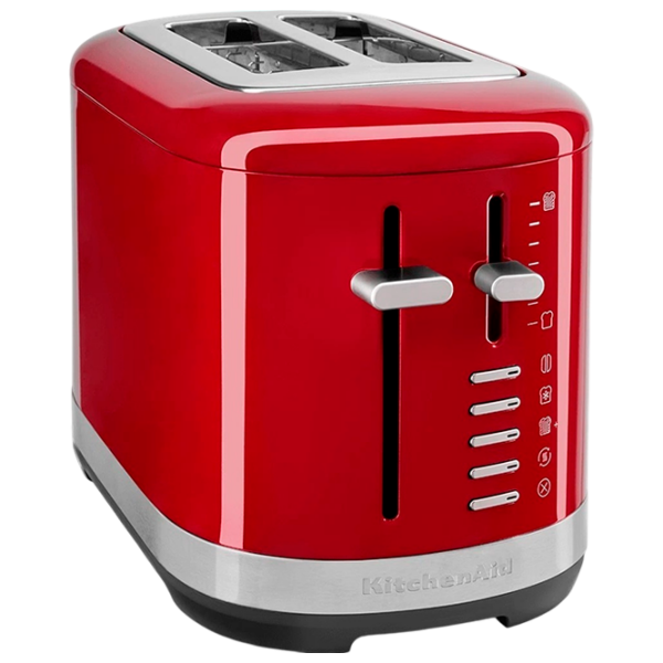 Toster KitchenAid 5KMT2109EER Red 980 W, Numărul de grade de prăjire: 7 photo 1