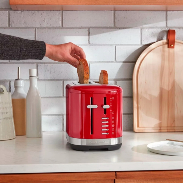 Toster KitchenAid 5KMT2109EER Red 980 W, Numărul de grade de prăjire: 7 photo 5