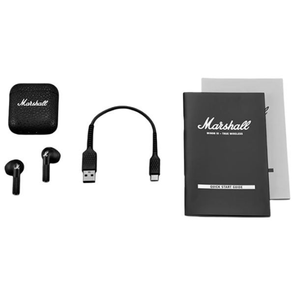 Наушники Marshall Minor IV Черный Беспроводные / Персональный / Вкладыши photo 5