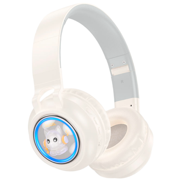Căști Hoco W50 Cute Fun White Fără fir / Personal / On the ear photo 1