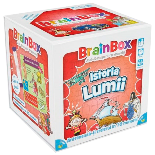 Развивающий набор BrainBox World History Развитие, 5+ photo 1