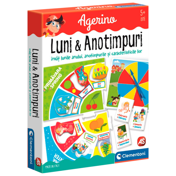 Joc de masă Agerino Luni și anotimpuri Dezvoltare, 5+