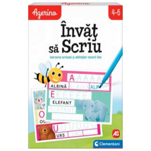Joc de masă Agerino Învăț să scriu Dezvoltare, 4+