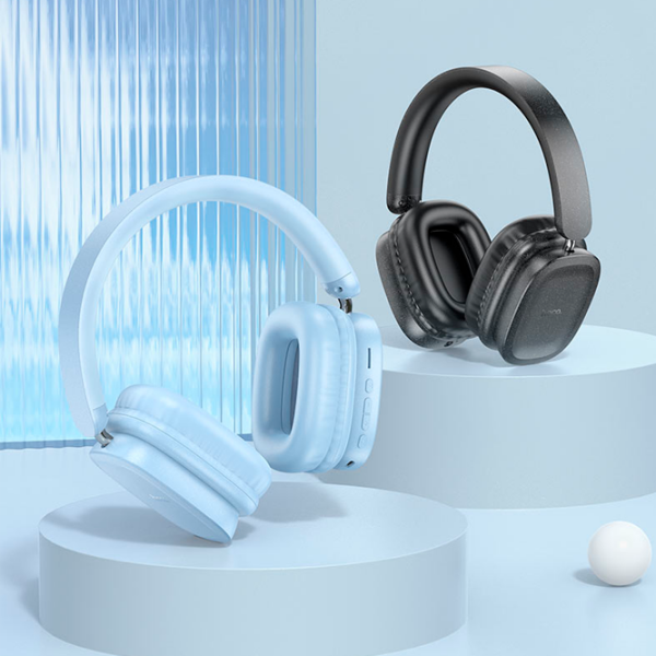 Căști Hoco W51 Black Fără fir + Cu fir / Personal / Over the ear photo 4