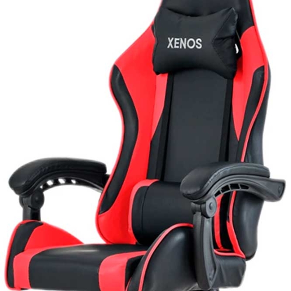 Scaun Gaming Xenos Numa 00839271 Black Red  photo 4