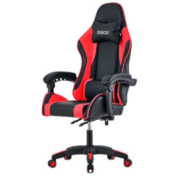 Scaun Gaming Xenos Numa 00839271 Black Red  photo 5