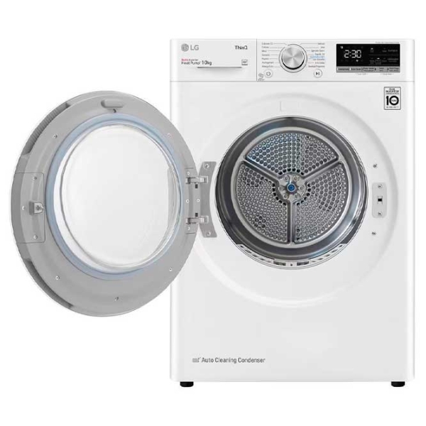 Mașină de uscat rufe LG RH10V9AV4W White 10 kg, A+++ photo 2