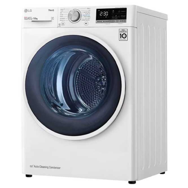 Mașină de uscat rufe LG RH10V9AV4W White 10 kg, A+++ photo 5