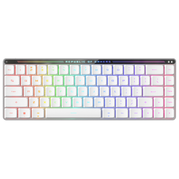 Клавиатура Asus ROG Falchion RX Белый Игровой, Беспроводные photo 1