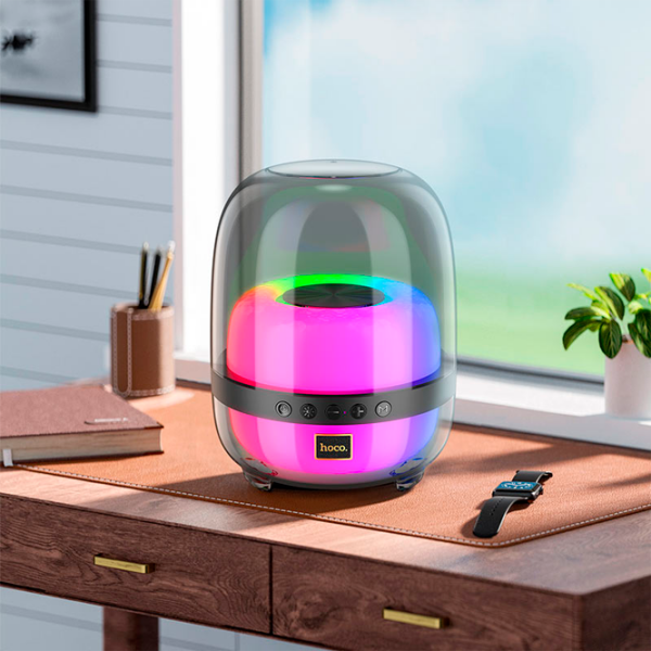 Boxă portabilă Hoco BS58 Crystal Black 10 W photo 5