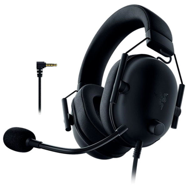 Наушники Razer BlackShark V2 X Черный Проводная / Игровой / Полноразмерные photo 5