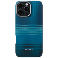 Чехол для смартфона Apple iPhone 16 Pro (Tactile Woven) White Синий