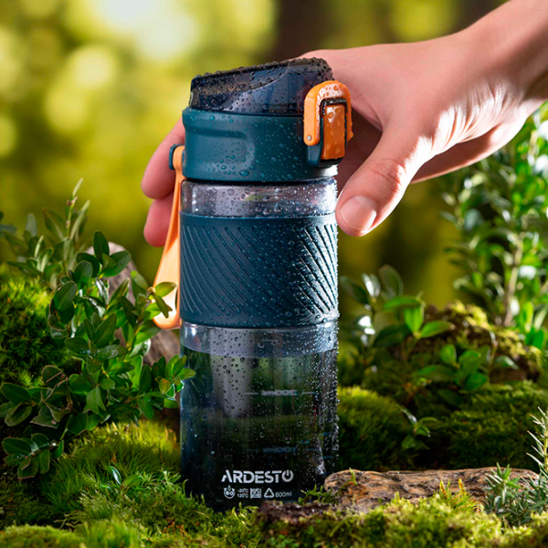 Sticlă pentru apă Ardesto Active Blue 600 ml photo 5