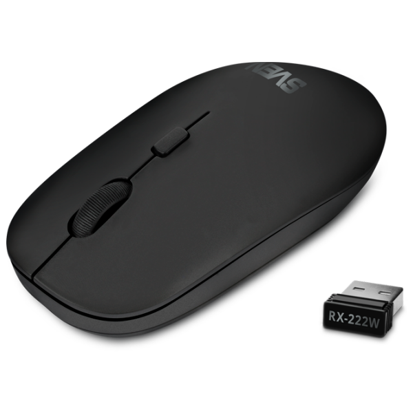 Mouse Sven RX-222W Black Fără fir, 1800 dpi photo 4
